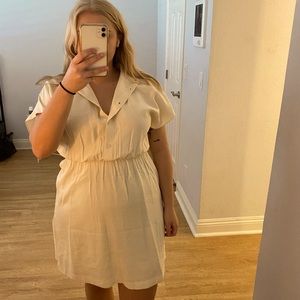 New cream & Other Stories dress! ✨